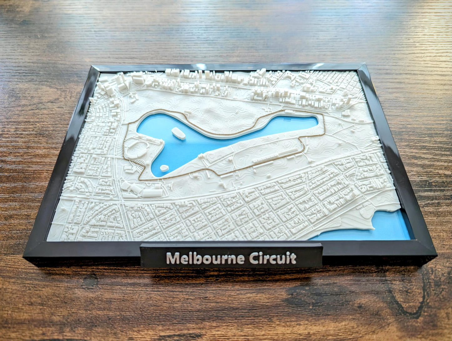 F1 3D Miniature Tracks 5x7"