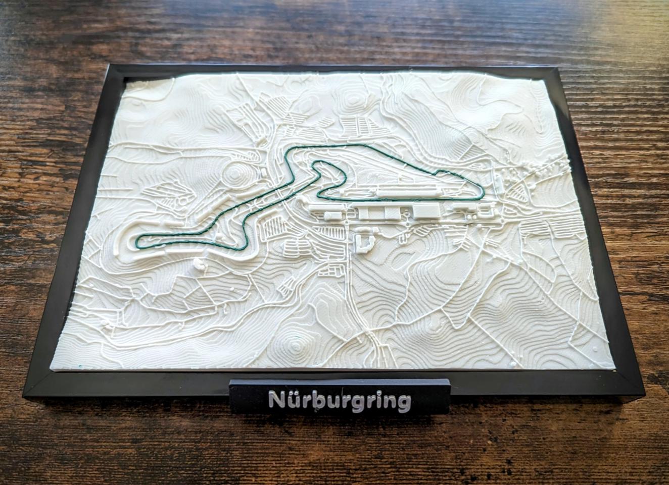 F1 3D Miniature Tracks 5x7"