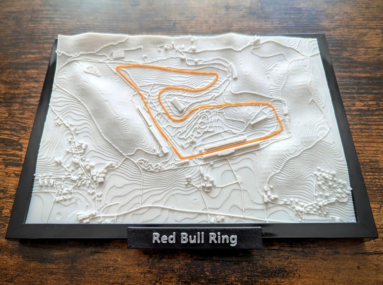 F1 3D Miniature Tracks 5x7"