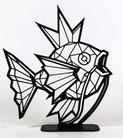 Low Poly Geometric Pokemon Style Ornament
