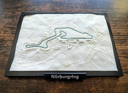 F1 3D Miniature Tracks 5x7"