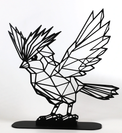 Low Poly Geometric Pokemon Style Ornament