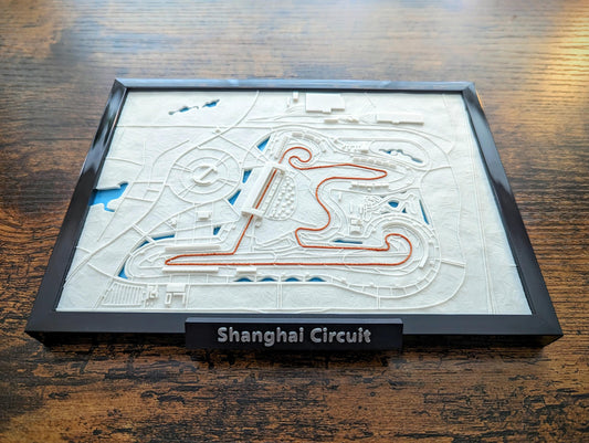 F1 3D Miniature Tracks 5x7"