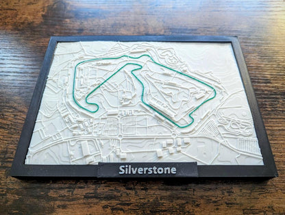F1 3D Miniature Tracks 5x7"