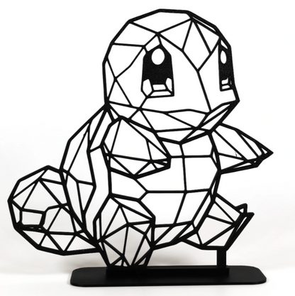 Low Poly Geometric Pokemon Style Ornament